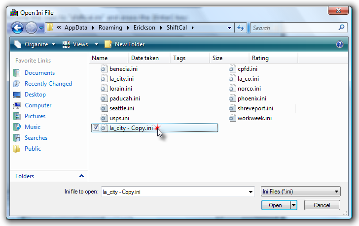 New file created: 'Copy of la_city.ini'